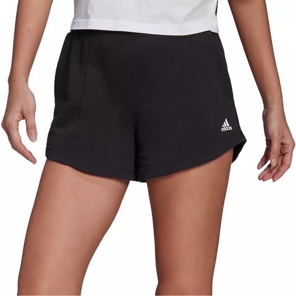 Adidas French Terry Womens Training Shorts Size Small - Picture 3 of 11